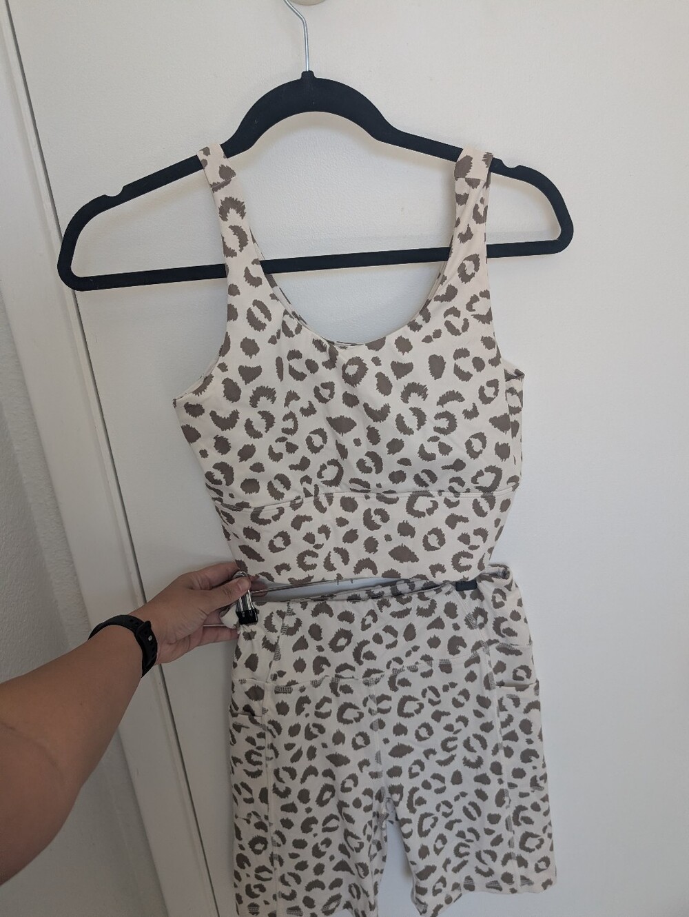 Lulu's Leopard Print Workous Set - Medium - Picture 2 of 7